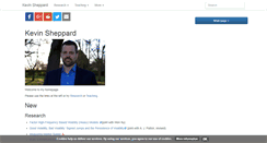 Desktop Screenshot of kevinsheppard.com