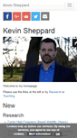Mobile Screenshot of kevinsheppard.com